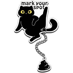 Funny Cat Gifts for Women,Cat Lovers Gifts for Women,Black Cat Bookmark,Easter Basket Stuffers for Women,Cat Gifts for Cat Lovers,Bookmarks for Book Lovers,Cat Mom Gifts,Bookish Gifts,Book Accessories