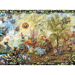 Misitu Jigsaw Buzzles 2000 قطعة للبالغين Dream Combo Gnome تحدي الصعوبة ألعاب عيد ميلاد عيد ميلاد لعبة 39.37 × 27.56 بوصة