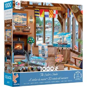 Ceaco - The Sailor's Studio - 1000 Piece Jigsaw Puzzle