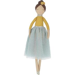 Mon Ami Pink Ballerina African American Designer Doll, Soft & Cuddly Plush Doll, Well Built Stuffed Doll for Child or Toddler |Use as Toy or Room Decor, Great Gift for Kids or Collectors