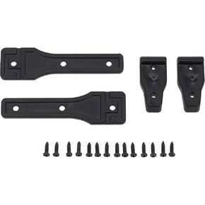 DKKY RC Car Plastic Hood Hinge Kit for AXIAL SCX10 III AXI03007 Wrangler Upgrade Parts
