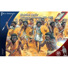 Perry Miniatures Mahdist Ansar - رجال القبائل السودانية 1881-1885