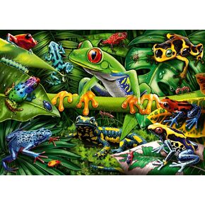 Ravensburger Amazing Promphibians 35 قطعة Jigsaw Puzzle for Kids - 05174 - كل قطعة فريدة من نوعها ، وتناسبها معًا تمامًا