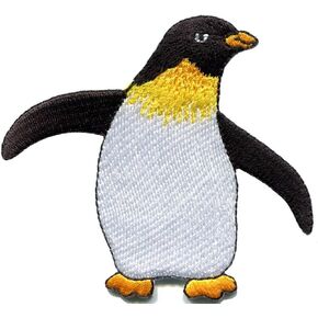 King Penguin Aquatic Bird Artic Wildlife Hore-on Patch New S-687 مصنوعة يدويًا من تايلاند