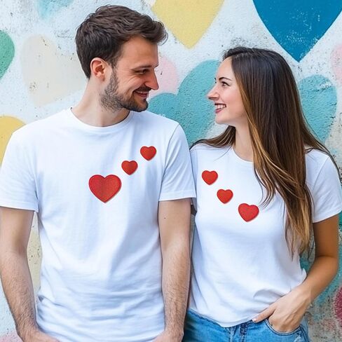 24pcs Black Heart Iron on Patches, Embroidered Heart Shape Iron on Patches for Clothing Jacket Backpacks Hat and More, 4 Size Black in Kuwait