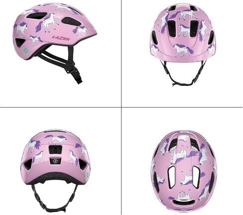 Lazer Nutz 2.0 Kineticore Kids Bike Clike ، خوذة ركوب الدراجات خفيفة الوزن للأطفال ، معدات رأس شباب للجنسين ، وحجم واحد in Kuwait