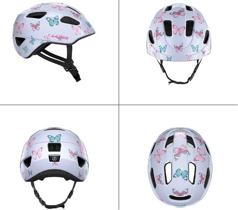 Lazer Nutz 2.0 Kineticore Kids Bike Clike ، خوذة ركوب الدراجات خفيفة الوزن للأطفال ، معدات رأس شباب للجنسين ، وحجم واحد in Kuwait