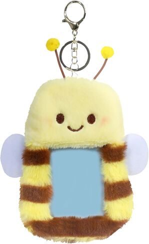 NEWEST Chicken Plush Kpop Photocard Holder with Keychain, Cute Chick ID Badge Holder Protector, Soft 3 Inch Cartoon Animal Photo Case Sleeves Stationery for Idol ID Card Student Worker Bag Charm in Kuwait