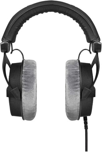 beyerdynamic DT 990 PRO Over-Ear Studio Monitor Headphones - Open-Back Stereo Construction, Wired (80 Ohm, Black (Limited Edition)) (Renewed) in Saudi Arabia