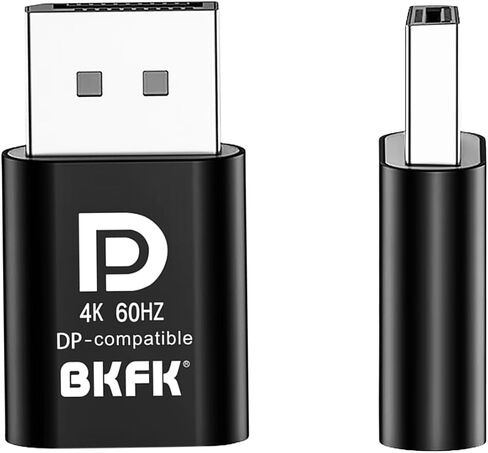 dp hdmi Dummy Plug - Display to hdmi Adapter, Luna Display Virtual Window for Home-edid Emulator-Dummy, displayport Headless dummie dongle(DP-2P) in Saudi Arabia