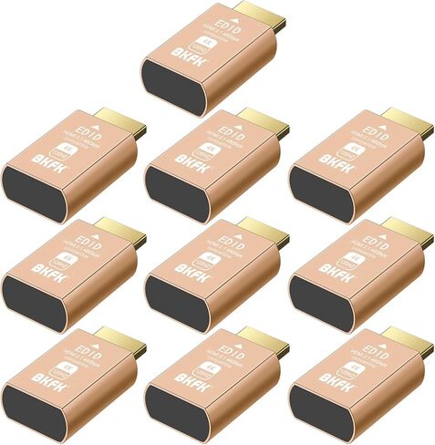 dp hdmi Dummy Plug - Display to hdmi Adapter, Luna Display Virtual Window for Home-edid Emulator-Dummy, displayport Headless dummie dongle(DP-2P) in Saudi Arabia