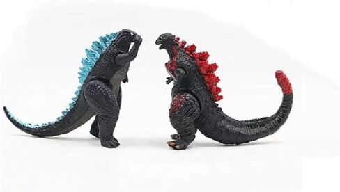 The King of Monster Toys Movable Joint Action Figures, Mini Dinosaur Playsets Kids Birthday Gifts Cake Toppers Pack (Pack of 8 Gold) in Saudi Arabia