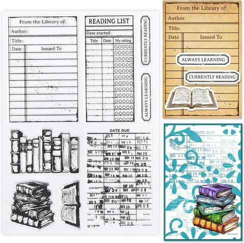 طوابع يوميات من GLOBLELAND إطار شفاف من السيليكون لختم الطقس لصنع البطاقات والديكور وقصاصات القصاصات بنفسك in Kuwait