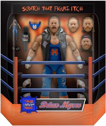 Super7 ULTIMATES! Major Wrestling Figure Podcast Matt Cardona Prehistoric - 7" Major Wrestling Action Figure Collectibles and Retro Toys in Saudi Arabia