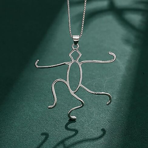 S925 Sterling Silver Silver غير منتظم الأحجار الكريمة مخلب وضع قلادة Cabochon سحر قلادة فارغة لمجوهرات قلادة DIY لصنع لوازم in Kuwait