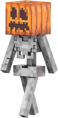 Mattel Minecraft Diamond Level Skeleton Action Figure with 6 Accessories, 5.5-in Collector Scale & Pixelated Design in Saudi Arabia