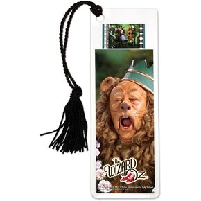 FilmCells Wizard of Oz (Cowardly Lion) Bookmark with Tassel and Real 35mm Film Clip