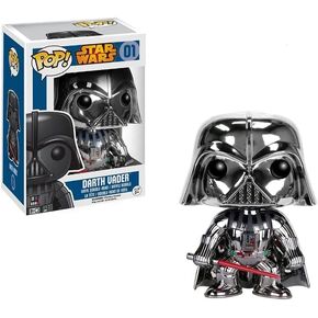Pop Star Wars Vinyl ، Darth Vader Chrome Limited Edition (Funko Fun6827)