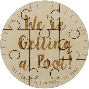 Will You Go to Prom with Me - 9 Piece Square Basswood Jigsaw Puzzle, Promposal