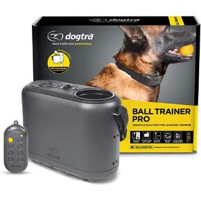 Dogtra Ball Trainer PRO Rechargeable 100-Yard Dual-Function Launcher/Dropper for Immediate Rewarding Training