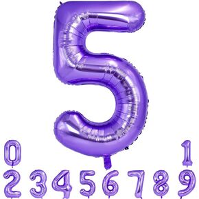 TONIFUL 40 Inch Orange Large Numbers Balloon 0-9 Birthday Party Decorations,Big Number 1 Foil Balloon Digital 1 for Birthday Party,Wedding, Bridal Shower,Engagement,Graduations,Anniversary,Baby Shower