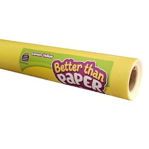 أنشأ المعلم موارد أفضل من Paper® Bulletin Board Roll ، 4 '× 12' ، الليمون الأصفر ، حزمة 4