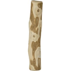 PetStages Coffee Wood Dog Stick - لعبة مضغ الخشب الطبيعي للضوء إلى المعتدلة والمغلفات الداخلية ، مصادر مستدامة ، خالية من الكافيين ، محكم ، متوسطة