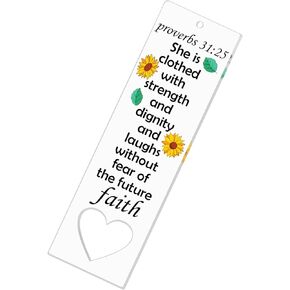 Bible Verse Bookmark for Reading Women Christian Gifts for Women Faith Scripture Religious Bookmarks for Female Friends Teenage Girl Book Marks for Bible Study Reading Supplies