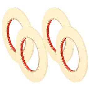3M 2364 Performance Masking Tape - 0.50 in. x 180 ft. Tan, Rubber Adhesive, Crepe Paper Backing Painters Tape Roll