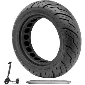 60/70-6.5 الإطارات الصلبة 10x2.50 بوصة إطارات سكوتر صلبة 10 بوصة لإطارات Segway Ninebot Max G30P G30P/Hiboy S2 Max E-Scooter الإطارات