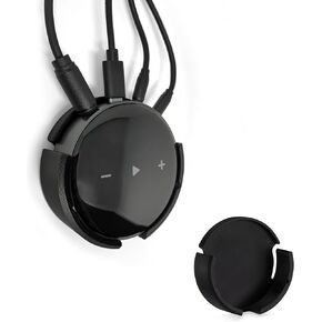 جدار Brainwavz لاصق وتحت شماعات التثبيت المكتبية لـ WIIM Mini Airplay 2 ، شريطًا قويًا لذاته VHB ، يسهل تثبيت حامل