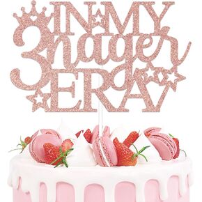 في بلدي Threenager Era Cake Topper Little Miss Threenager Cake Decor