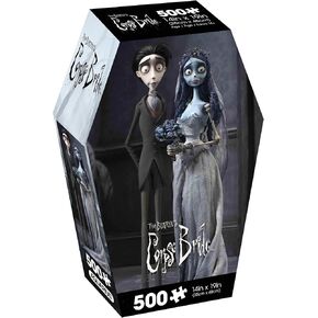 AQUARIUS Corpse Bride 500pc Puzzle (500 Piece Jigsaw Puzzle) - Glare Free - Precision Fit - Officially Licensed Corpse Bride Movie Merchandise & Collectibles - 14x19 Inches