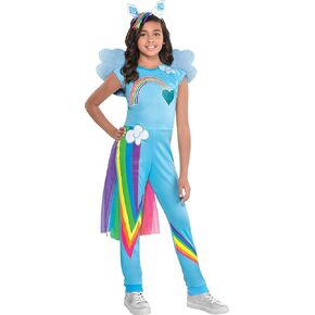 Party City Kids 'Rainbow Dash Phemsuit Costume - My Little Pony