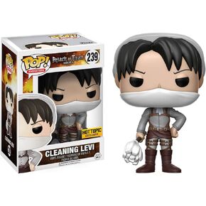 لهجوم بوب Funko على Titan Cleaning Levi Ackerman #239