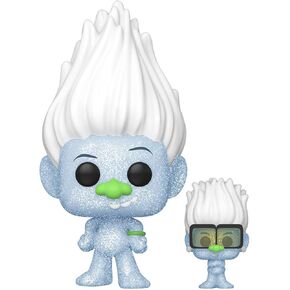 Funko Pop! Movies: Trolls World Tour - Hip Hop Guy Diamond, Multicolor