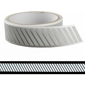 JINBING 1" Safety Heat-Transfer Vinyl Film DIY Silver Reflective Iron on Fabric Clothing Tape M15 (1" x 33ft)