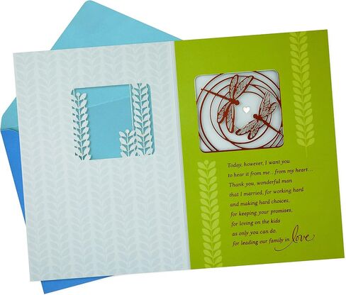 Hallmark DaySpring Religious Fathers Day Card for Husband (Dragonflies) in Saudi Arabia