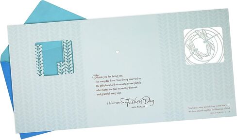Hallmark DaySpring Religious Fathers Day Card for Husband (Dragonflies) in Saudi Arabia