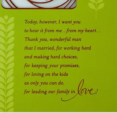 Hallmark DaySpring Religious Fathers Day Card for Husband (Dragonflies) in Saudi Arabia