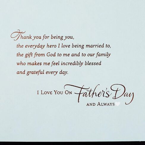 Hallmark DaySpring Religious Fathers Day Card for Husband (Dragonflies) in Saudi Arabia