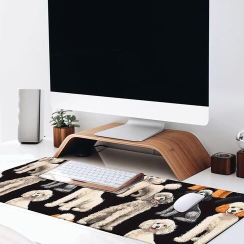 Colorful Rubber Duck Large Gaming Desk Mat,Rubber Non-Slip Cute Mouse Pad,31.5x11.8x0.12in Extended Fun and Playful Mousepad,Game Lover Mice Pads Gifts,Office Home Deskmat Decor in Saudi Arabia