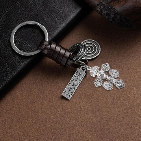 10pcs/20pcs سبيكة التبتية كروز ديل بيردون كاتوليكا كروس سحر العفو الصلب مع سانت بنديكت وميدالية ميلغروسا لصنع المجوهرات DIY in Kuwait