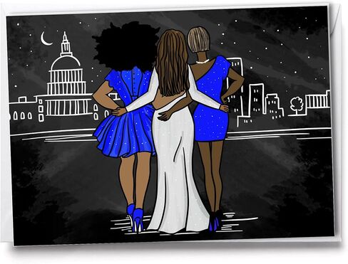 Red and White notecards |Women Empowerment | Sorority Inspired in Kuwait