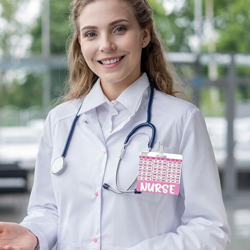 2 PCS CNA Budge Buddy ، Pink Bow Badge Card Fenizontal and Adganting Padge Budde W/ALDE in Kuwait