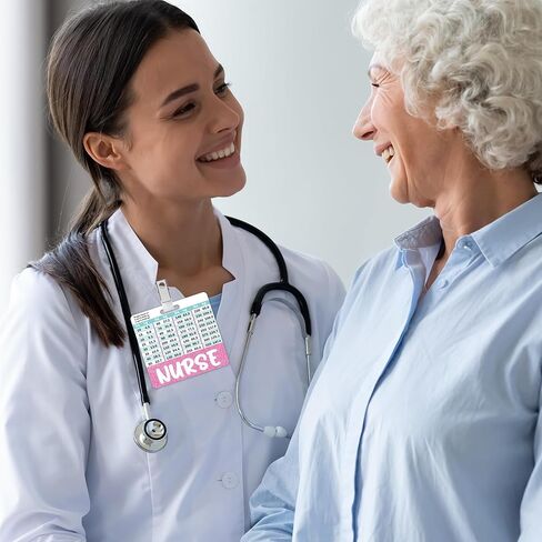 2 PCS CNA Budge Buddy ، Pink Bow Badge Card Fenizontal and Adganting Padge Budde W/ALDE in Kuwait