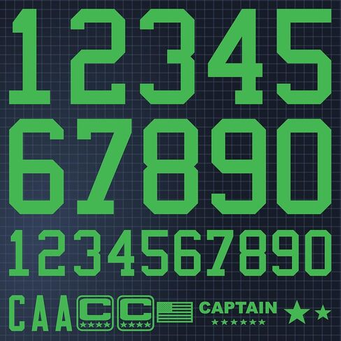 Iron 'em Iron on Letters for Fabric ، الملابس ، tshirt مخصصة ، حرفة DIY للأطفال ، البالغين ، والأطفال الصغار 2 "أحرف Dura-fett للنسيج ، حروف نقل الحرارة. in Kuwait