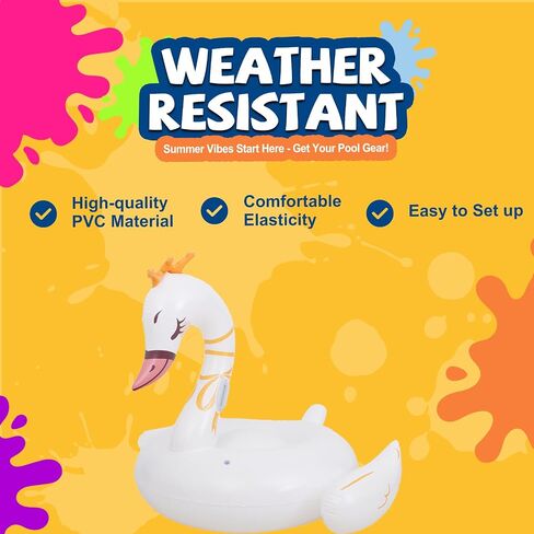 DIMAR GARDEN Inflatable Pool Float, Kids and Adult Pool Floats Toy in Saudi Arabia