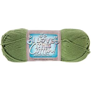 I Love This Cotton! Sage #40 Sage 3.5 Oz Cotton Yarn 180 Yards