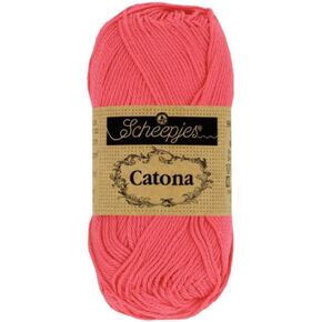 Catona Scheepjes Yarn 50gm Mercerized Cotton (256 Cornelia Rose)